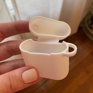 White AirPods cover